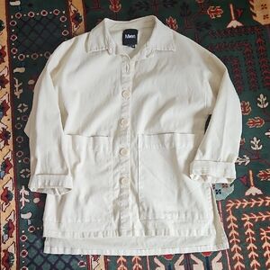 Cream Button-Up Jacket